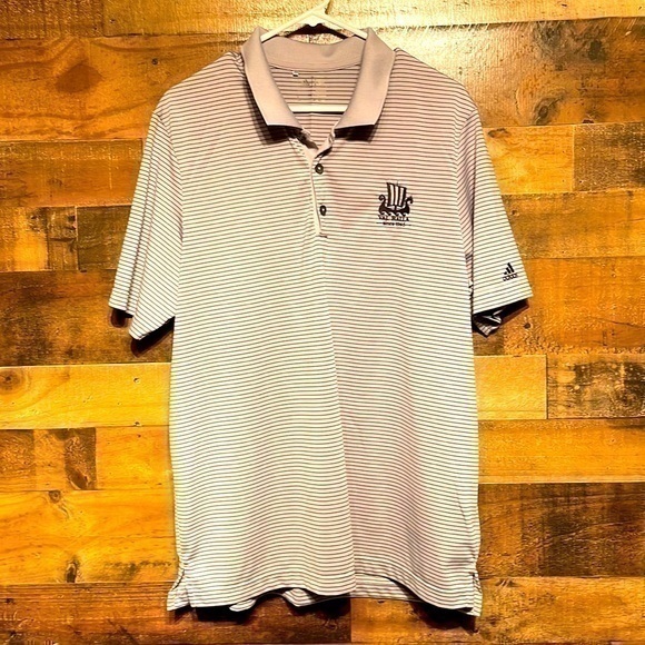 Adidas climacool Val Halla golf polo t shirt size large men - Picture 1 of 6